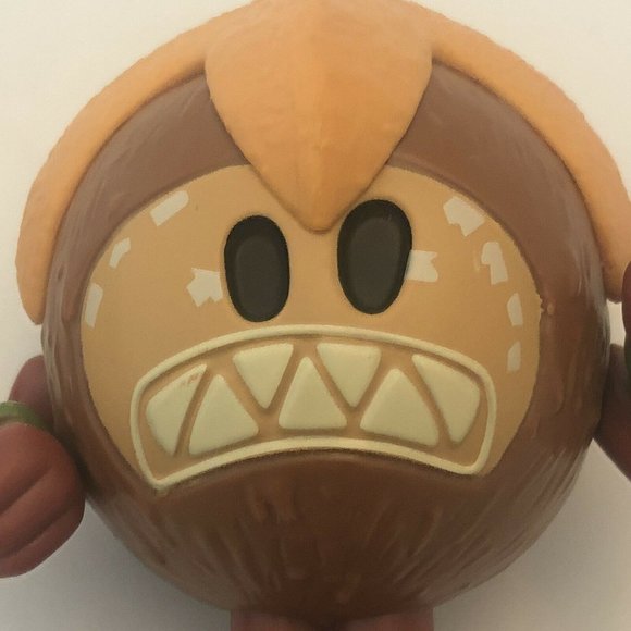 2 6" Kakamora Pirate Coconut Warrior Figure Maraca Music Instrument Disney Moana - Picture 6 of 12